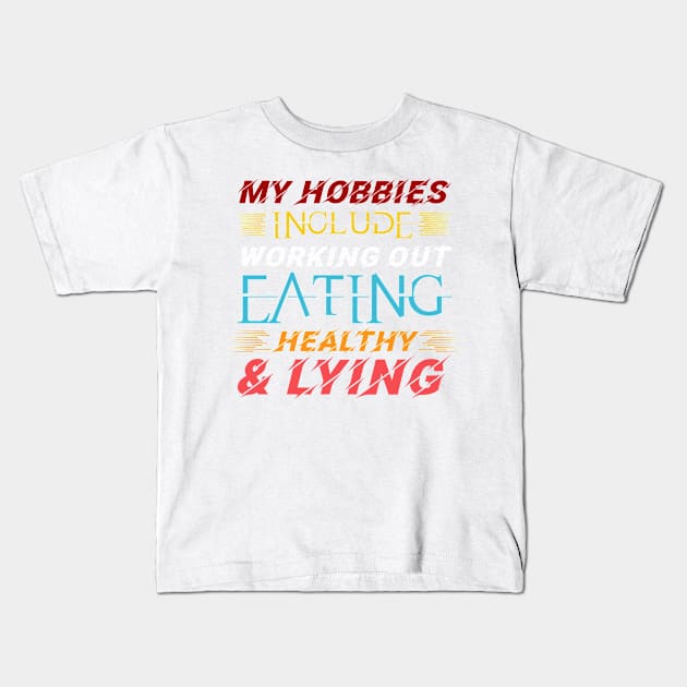 Food Kids T-Shirt by timohouse